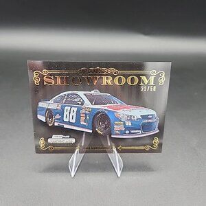 2013 Press Pass Showcase Showroom Insert Gold 21/50 Dale Earnhardt Jr.
